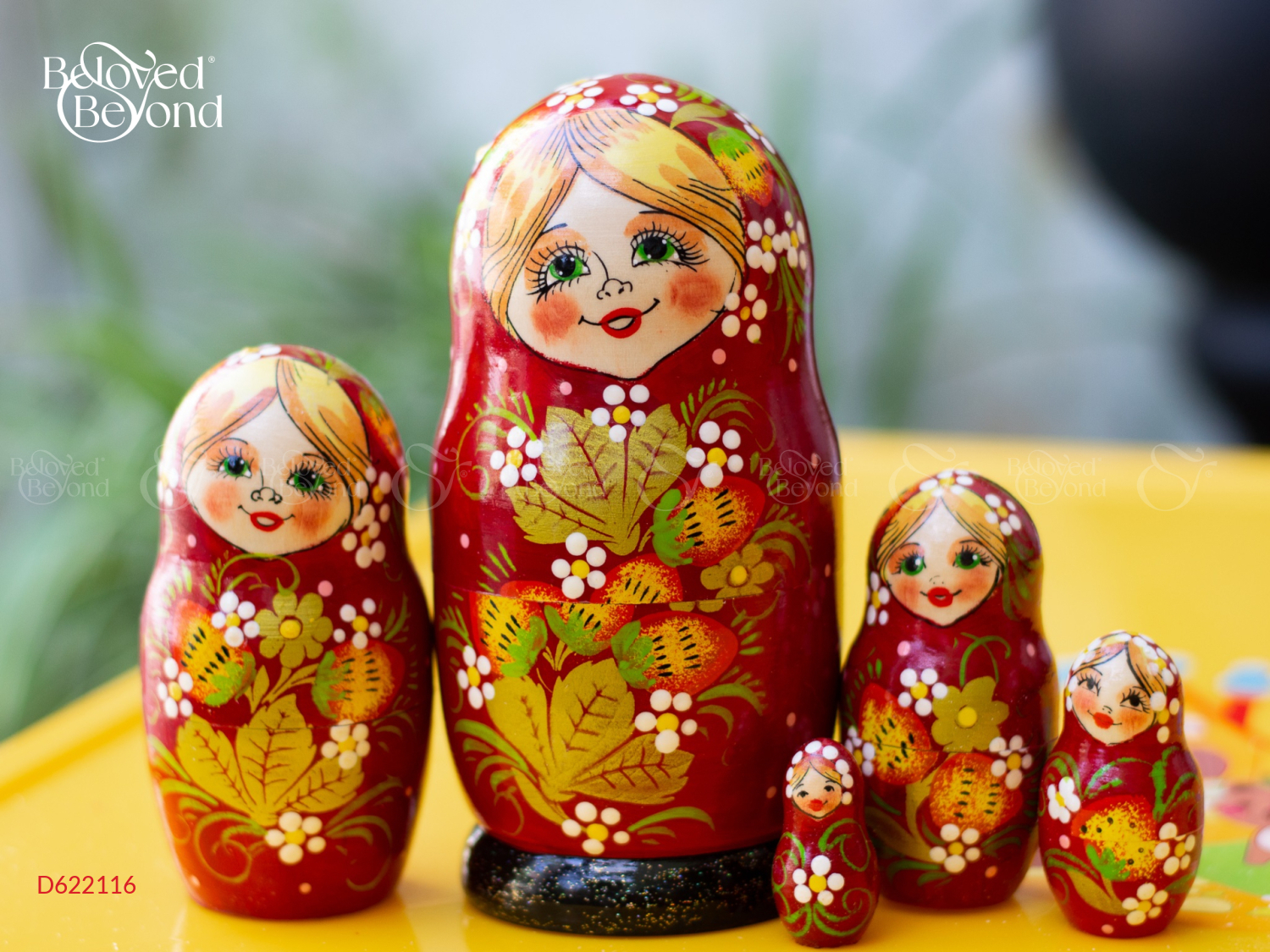 Búp Bê Nga 5 Lớp 15Cm Dâu Tây - belovedbeyond.com