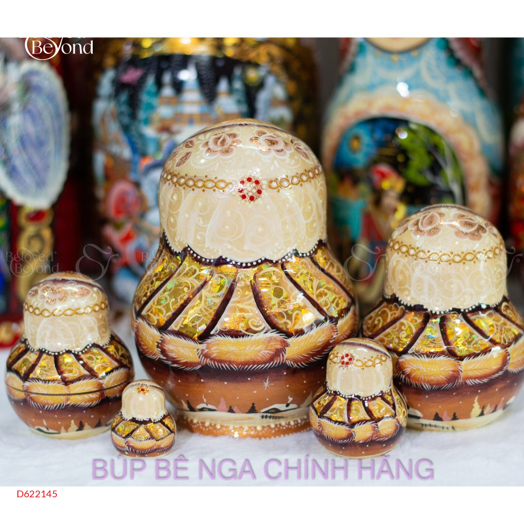 Búp Bê Nga Cao Cấp 5 Lớp 16Cm Công Chúa Tuyết - belovedbeyond.com