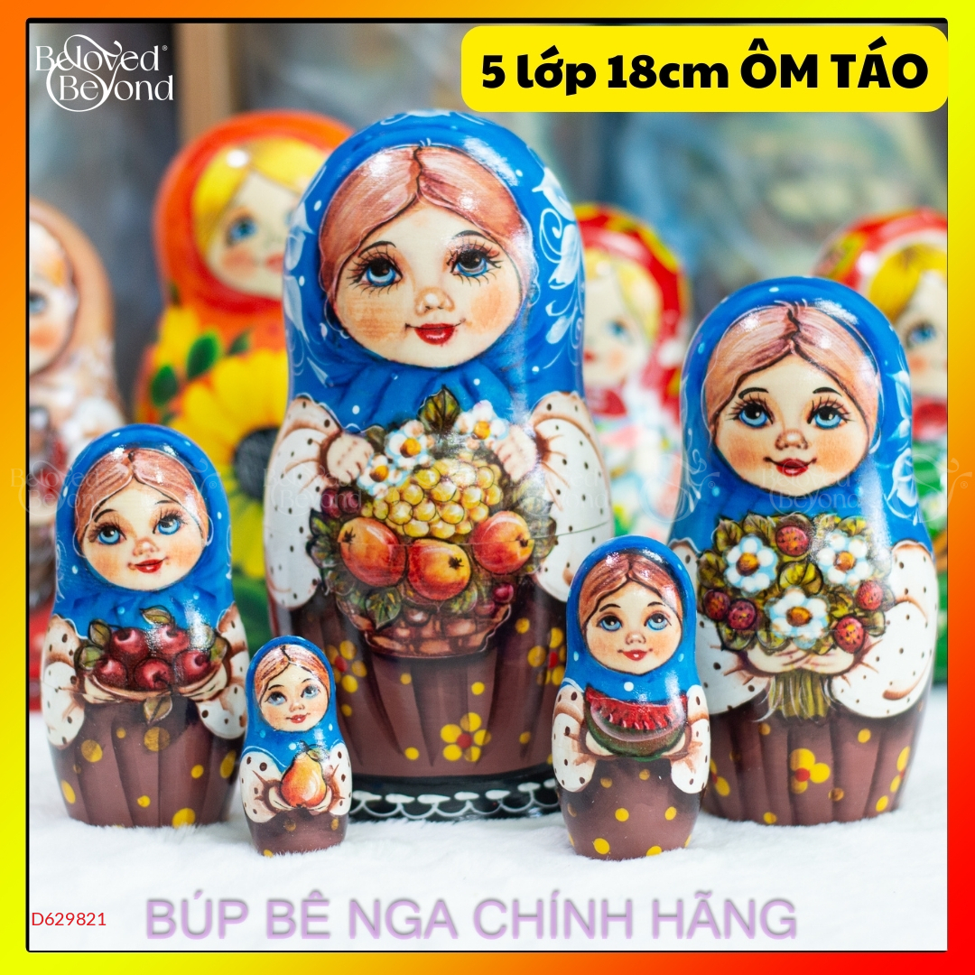 Búp Bê Nga 5 Lớp 18Cm Misa Ôm Táo Siêu Cute - belovedbeyond.com