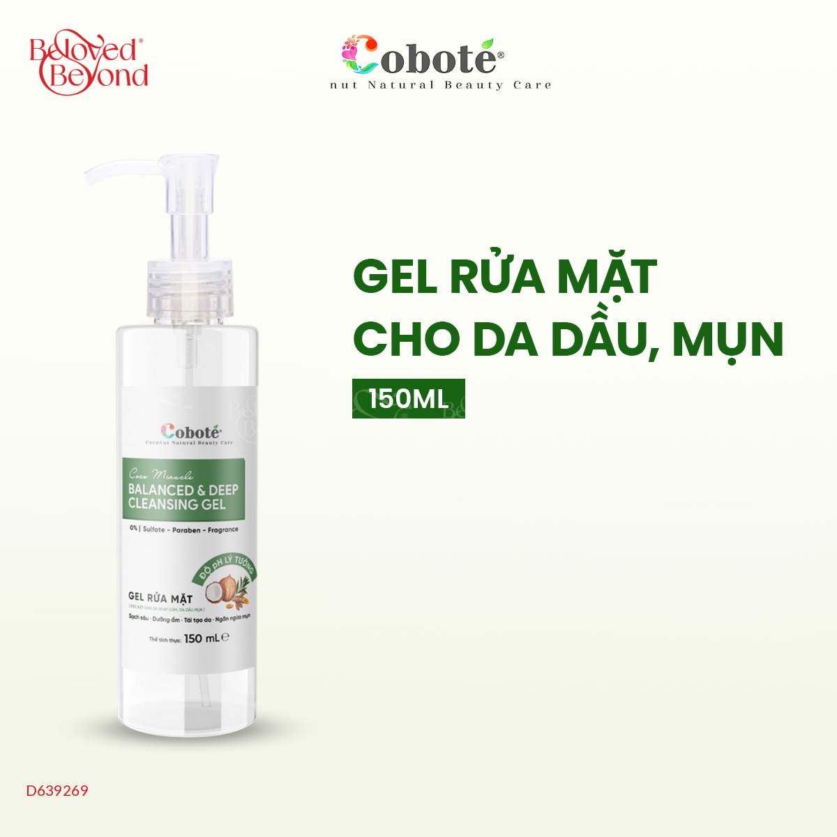 Gel Rửa Mặt Cho Da Dầu Mụn 150Ml - belovedbeyond.com