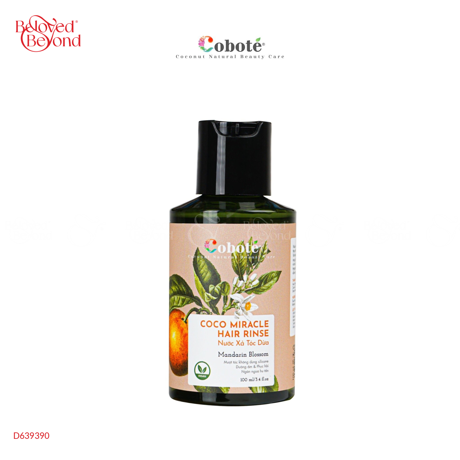 Nước Xả Tóc Dừa-Mandarin Blossom Minisize (100Ml) - belovedbeyond.com