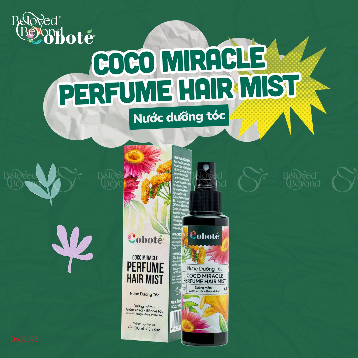 Nước Dưỡng Tóc - (100Ml) - belovedbeyond.com
