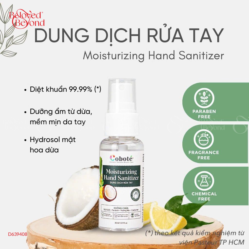 Nước Rửa Tay Khô -  (30Ml) - belovedbeyond.com