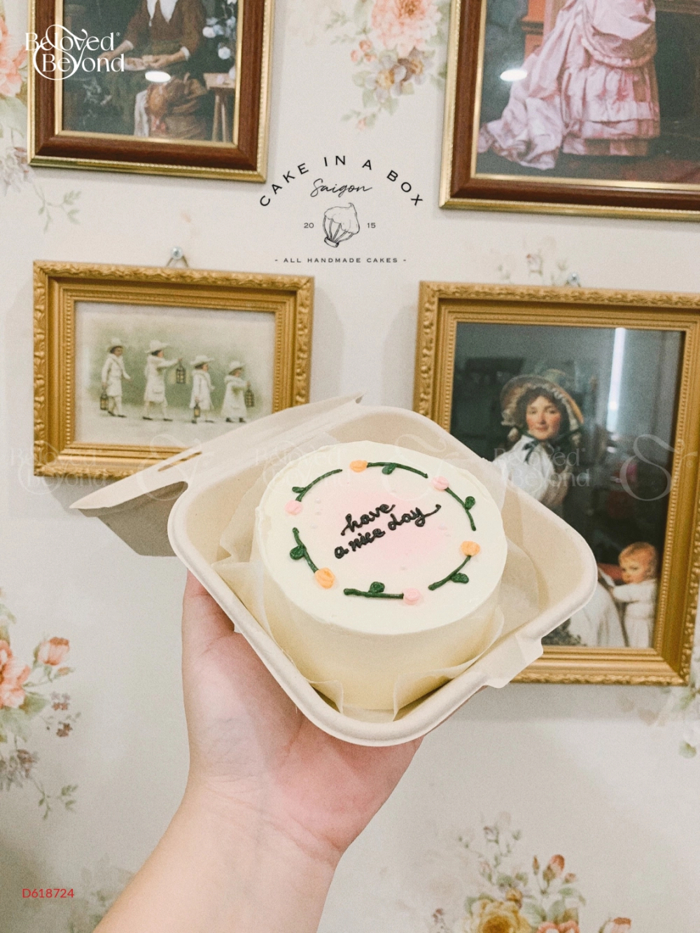 Bánh Kem Bento Dễ Thương - 10Cm - Cake In A Box - belovedbeyond.com