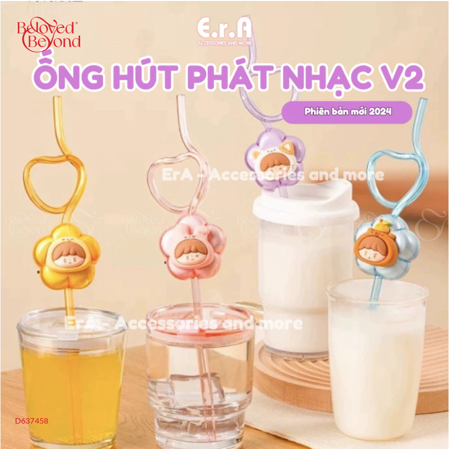 Ống Hút Phát Nhạc Hot Trend Rico Uống Nước - belovedbeyond.com