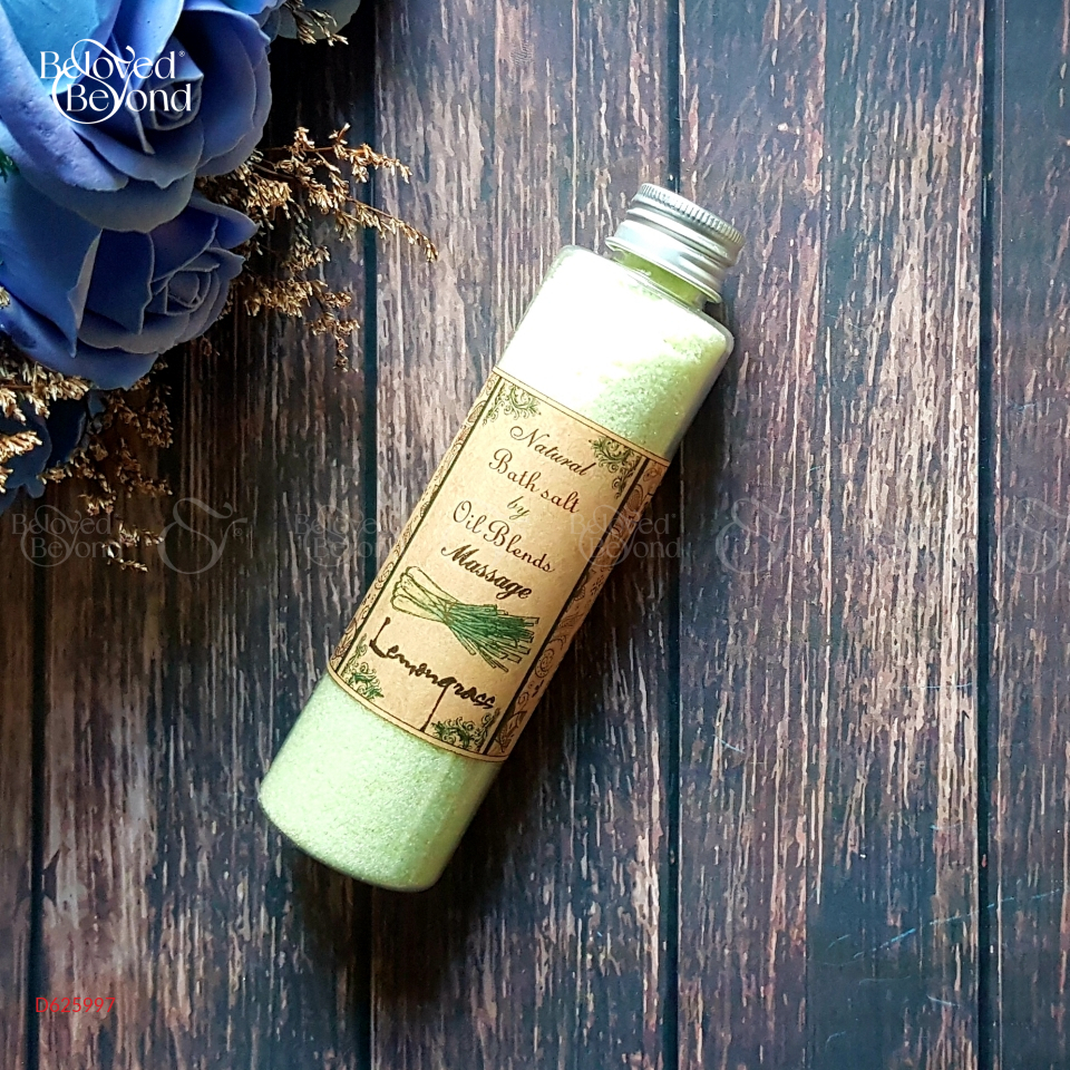 Muối Tấy Tế Bào Chết – Lemongrass Bath Salt - belovedbeyond.com