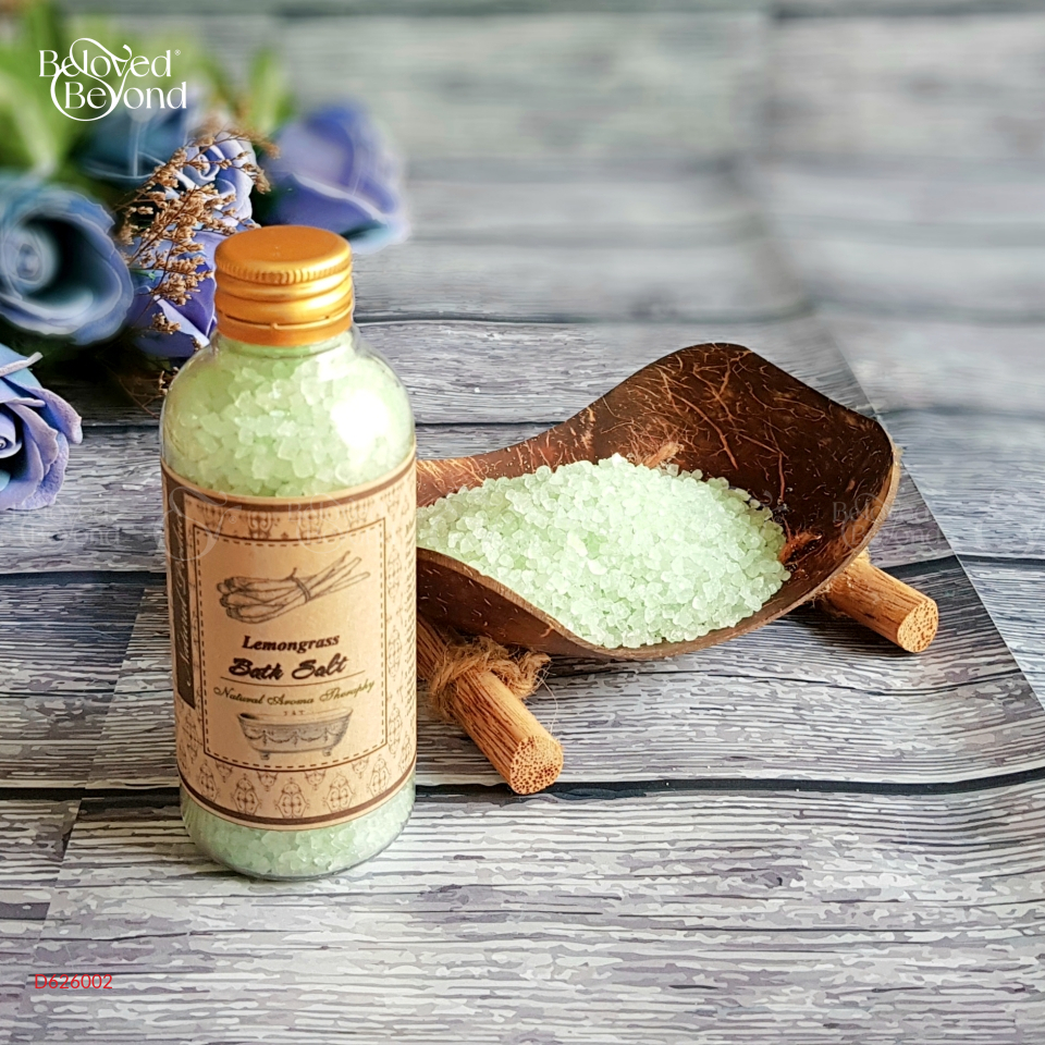 Muối Tấy Tế Bào Chết – Lemongrass Bath Salt - belovedbeyond.com