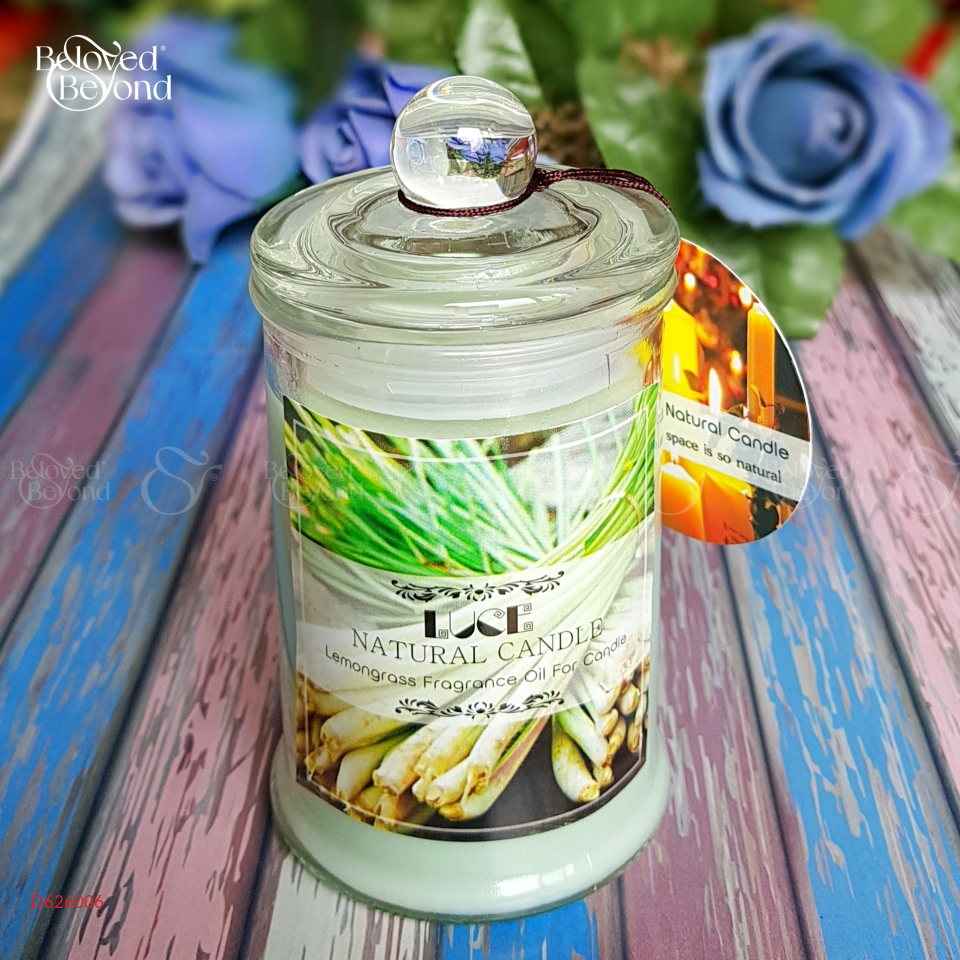 Nến Thơm Phòng – Lemongrass Jar Candles - belovedbeyond.com