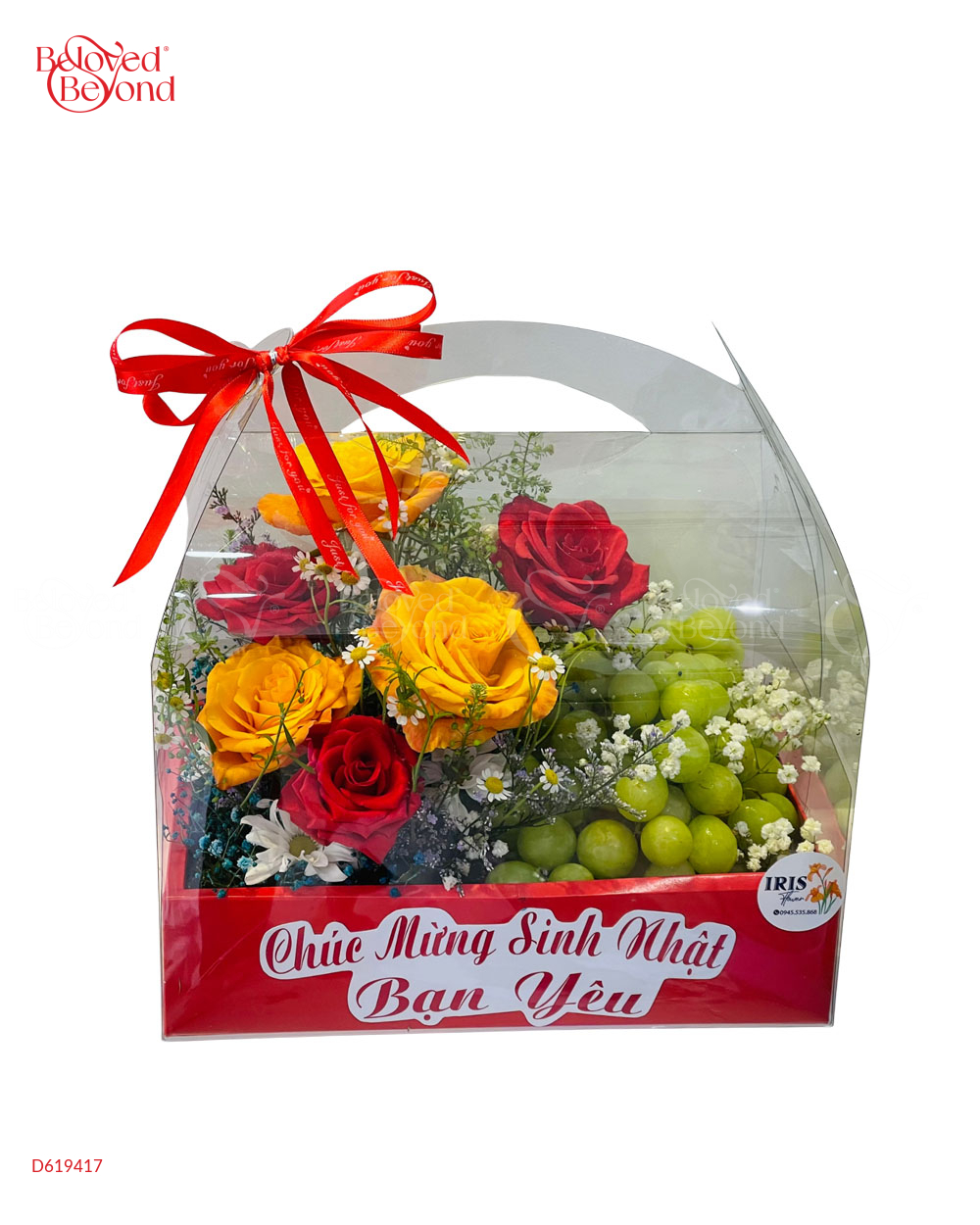 Hộp Hoa Trái Cây - belovedbeyond.com