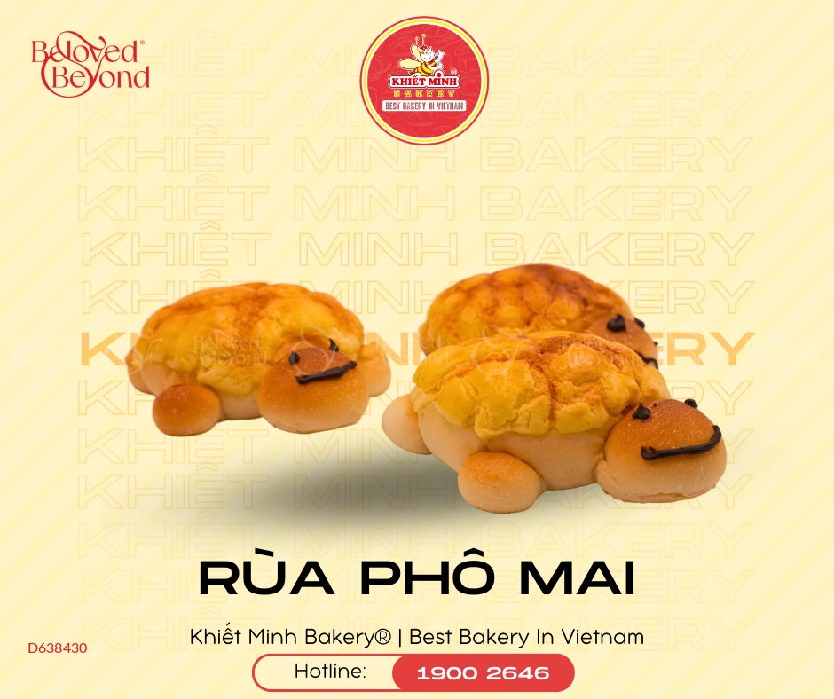 Bánh Rùa Phô Mai (Khiết Minh Bakery) | Beloved & Beyond