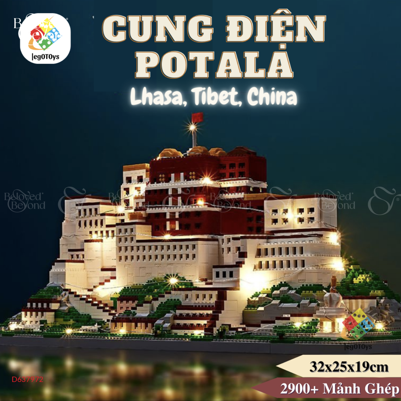 Lego Cung Điện Potala - belovedbeyond.com