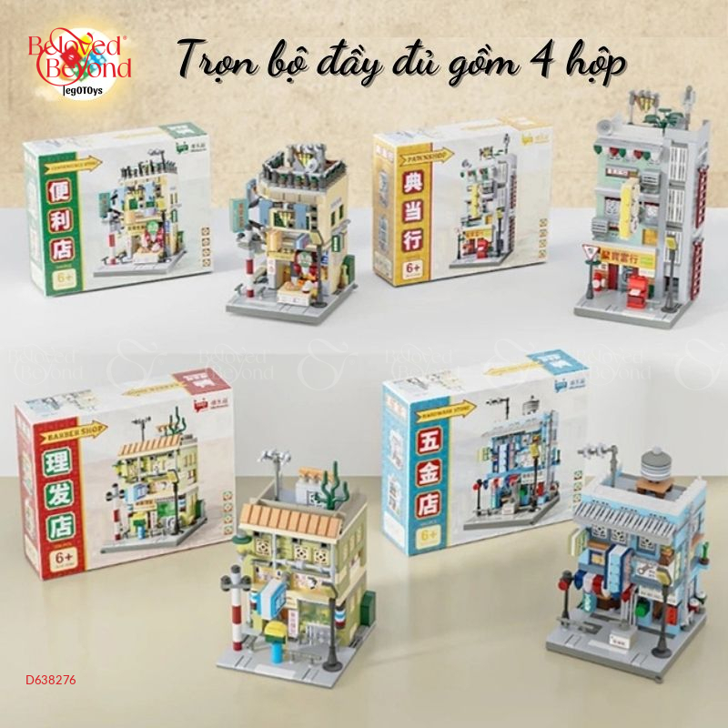 Lego Khu Phố Trung Tâm - belovedbeyond.com