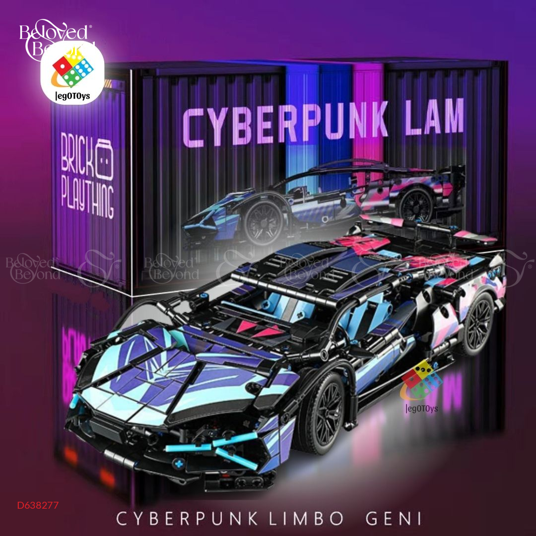 Lego Lamborghini Cyberpunk - belovedbeyond.com