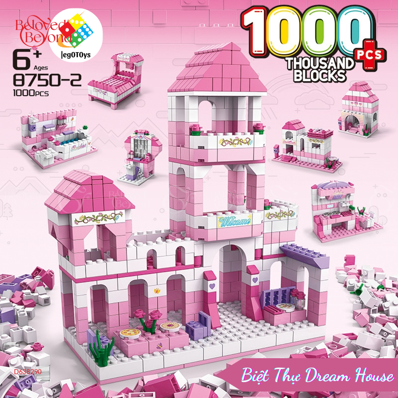 Lego Lâu Đài Công Chúa - belovedbeyond.com