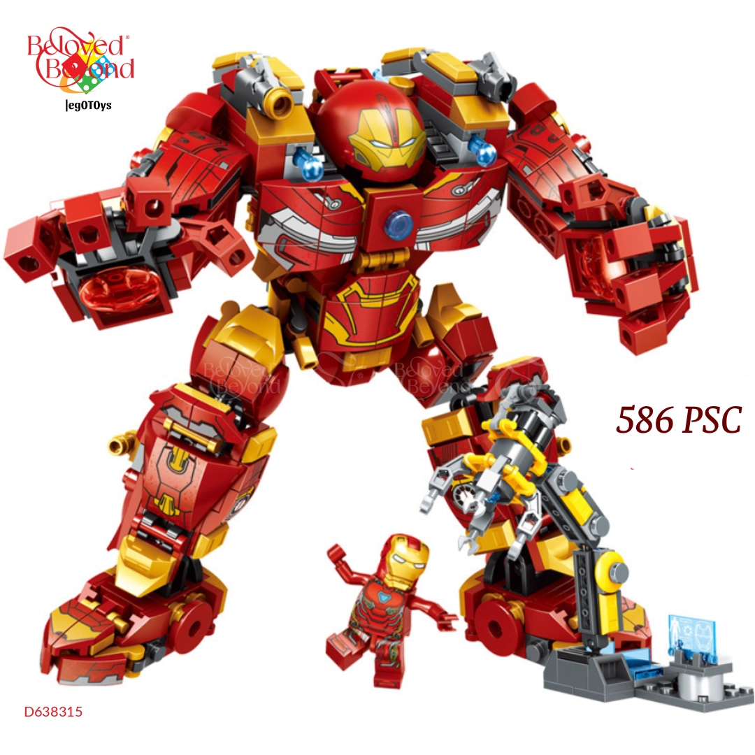 Lego Ironman - belovedbeyond.com