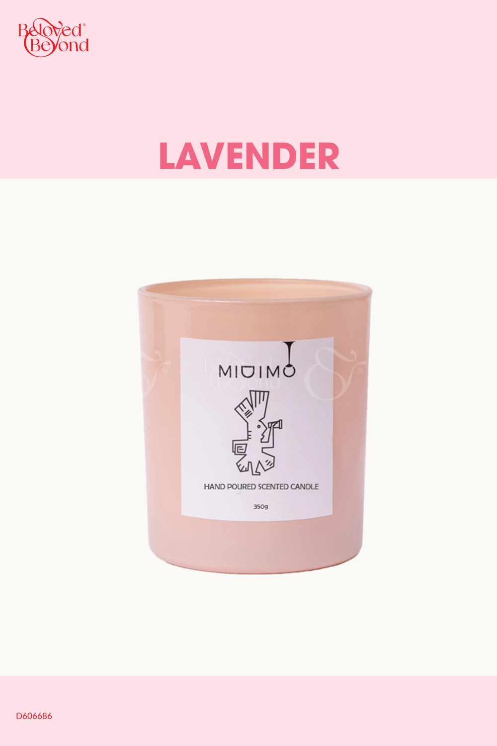Nến Midimo 300G Hồng – Lavender - belovedbeyond.com