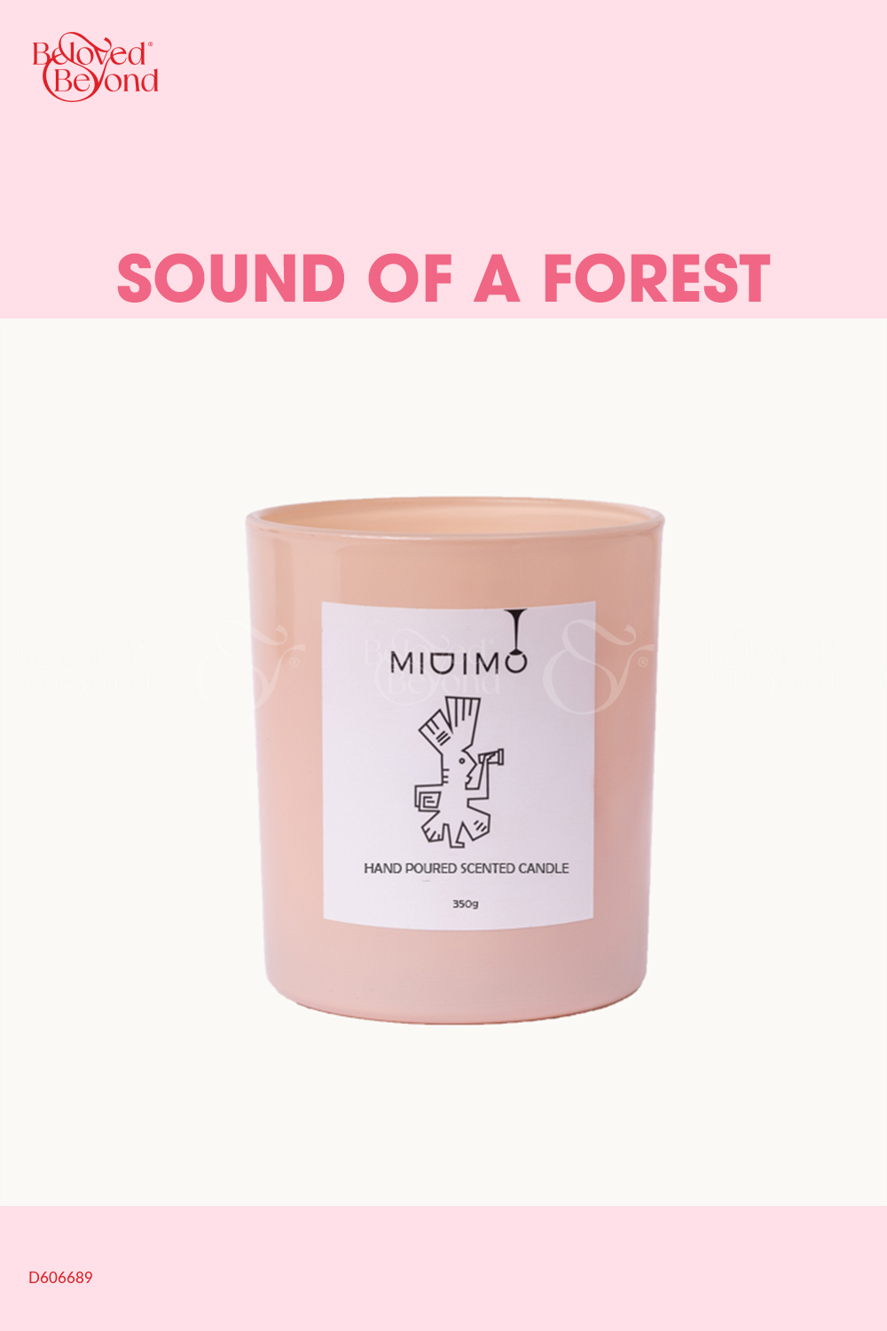 Nến Midimo 300G Hồng – Sound Of A Forest - belovedbeyond.com