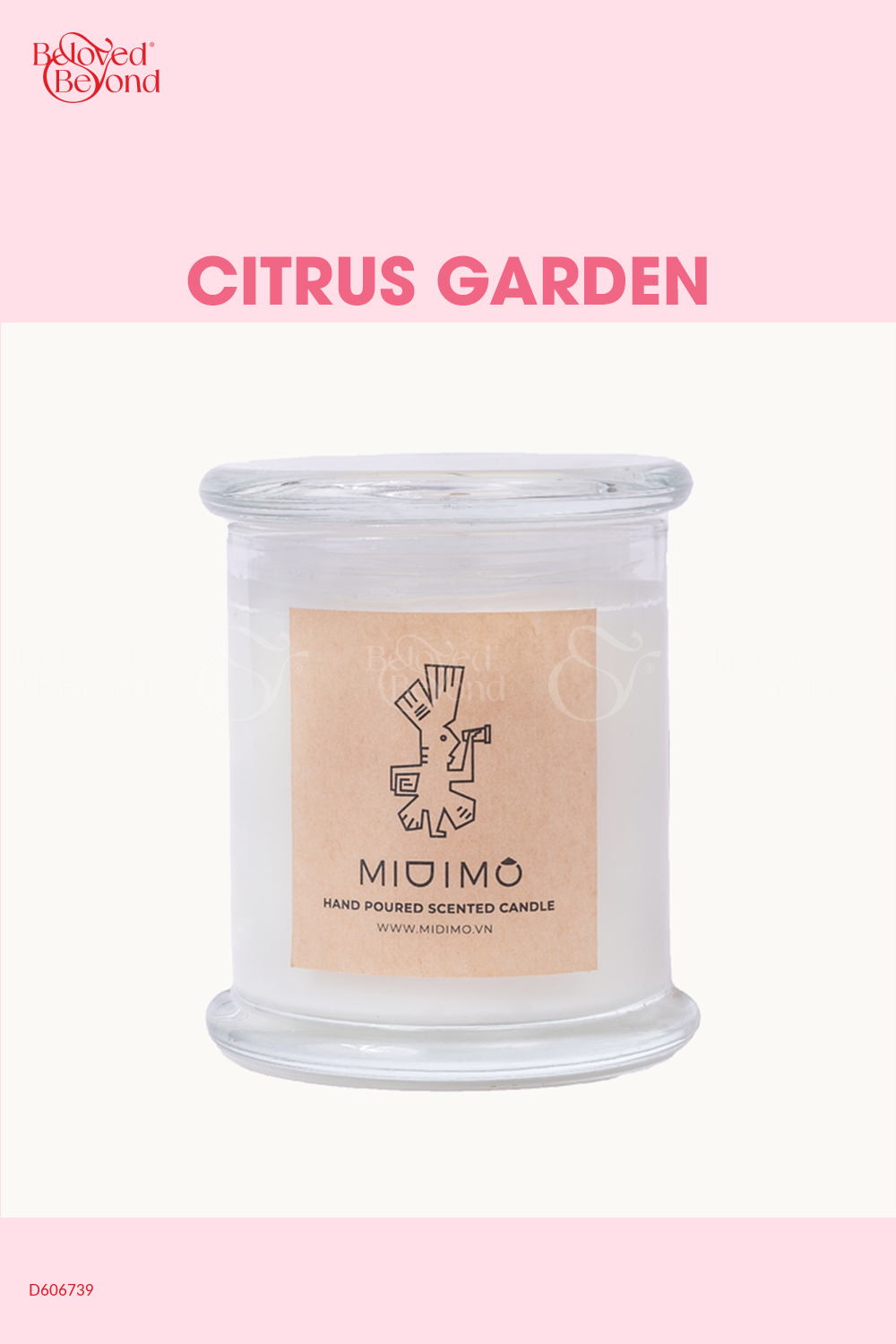 Nến Midimo Thủy Tinh 250Gr – Citrus Garden - belovedbeyond.com
