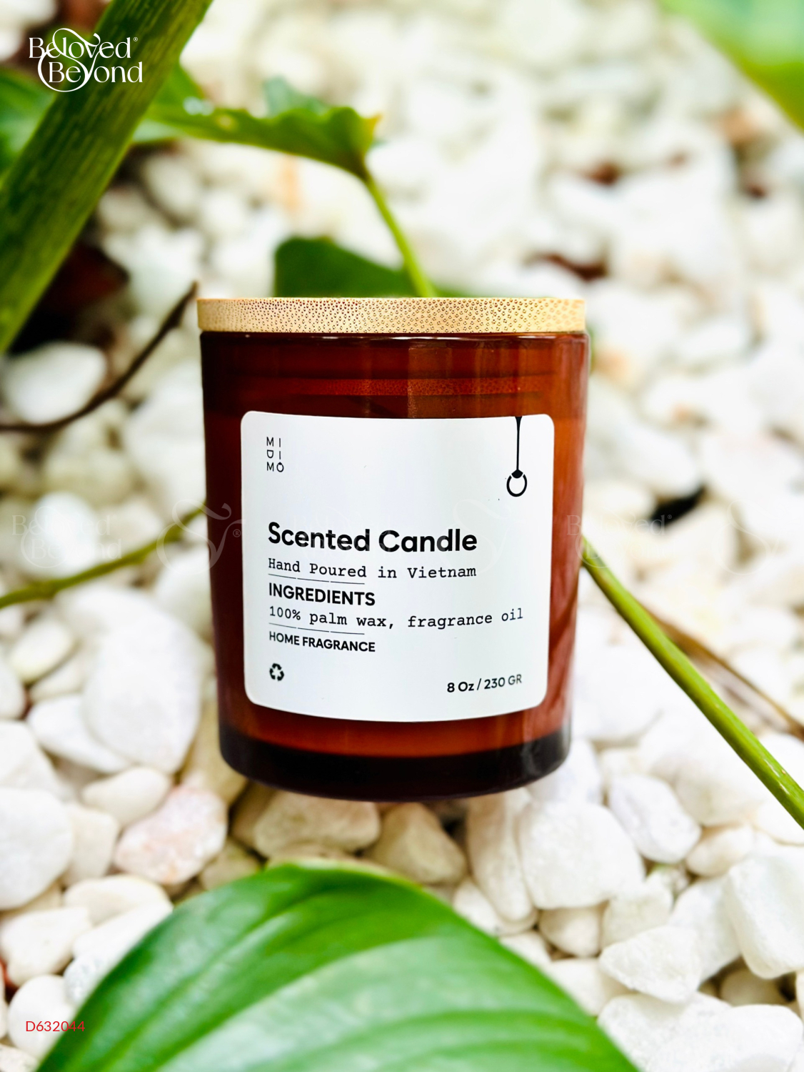 Nến Thủy Tinh Midimo Nâu 230G - White Pine Forest - belovedbeyond.com