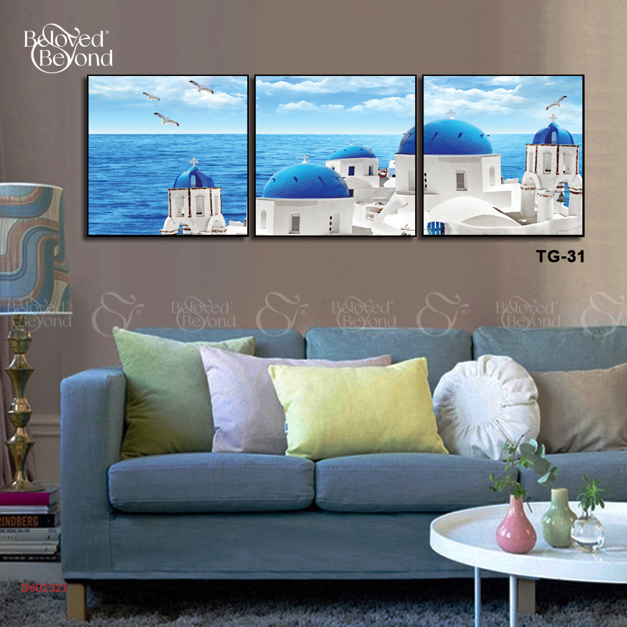 Bộ 3 Tranh Canvas Hình Vuông 04 - belovedbeyond.com