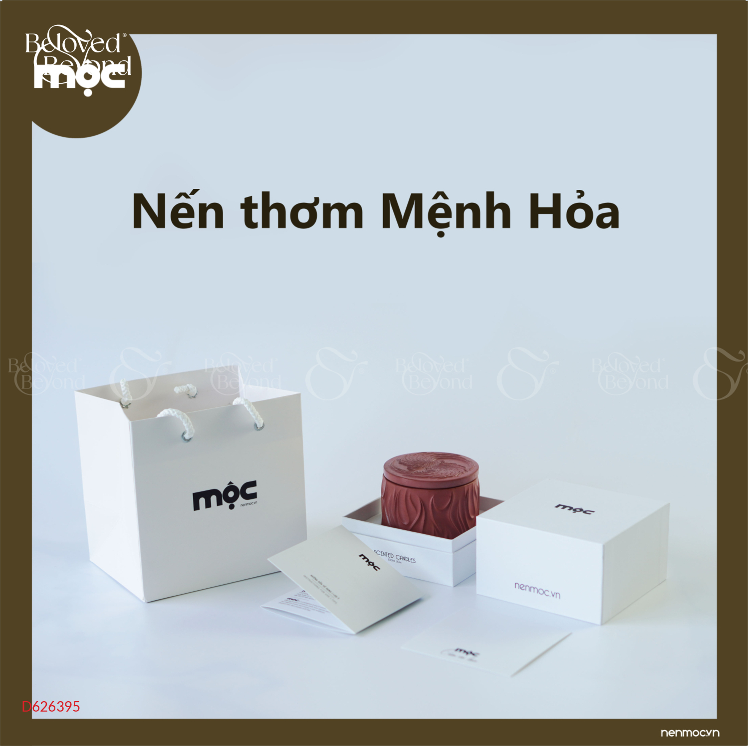Nến Thơm Ngũ Hành Tinh Dầu Cao Cấp - Mệnh Hỏa - belovedbeyond.com