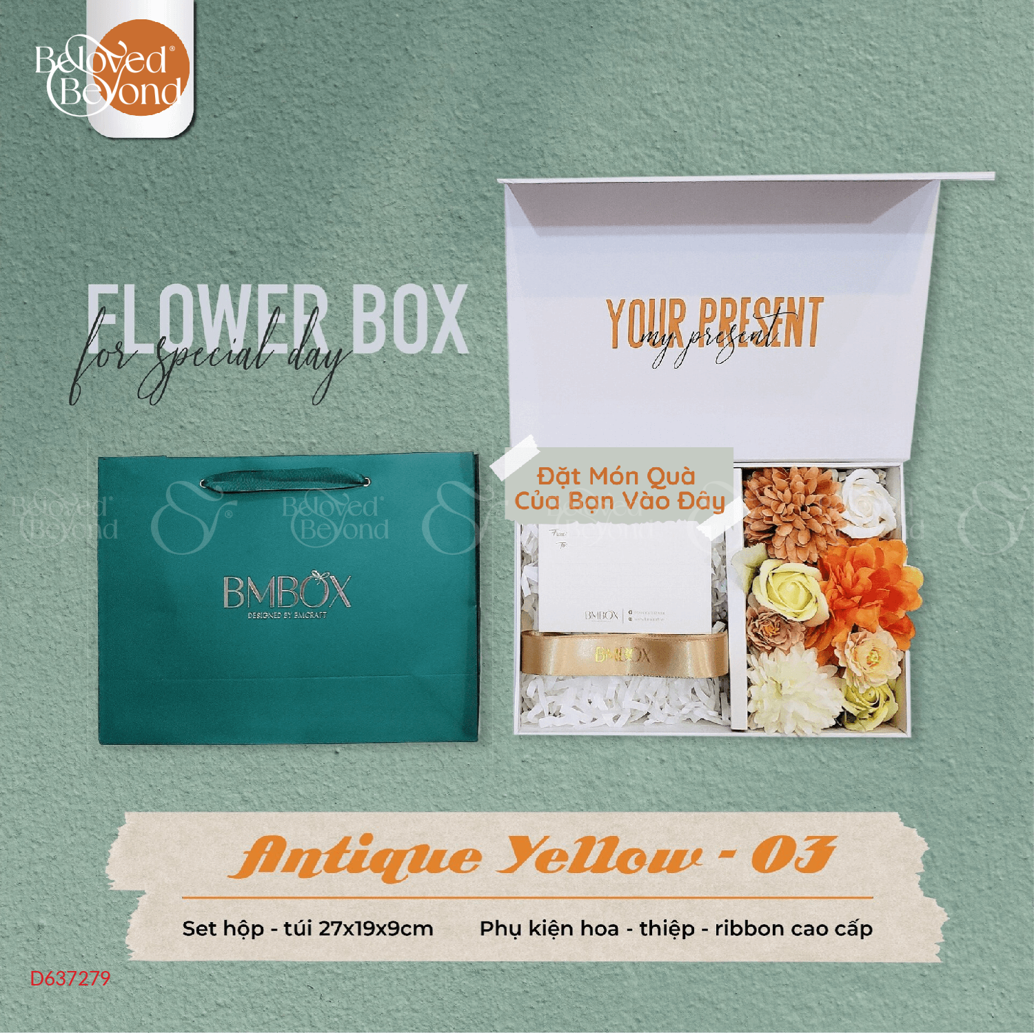 Hộp Đựng Quà Tặng – Hdqt03 - belovedbeyond.com