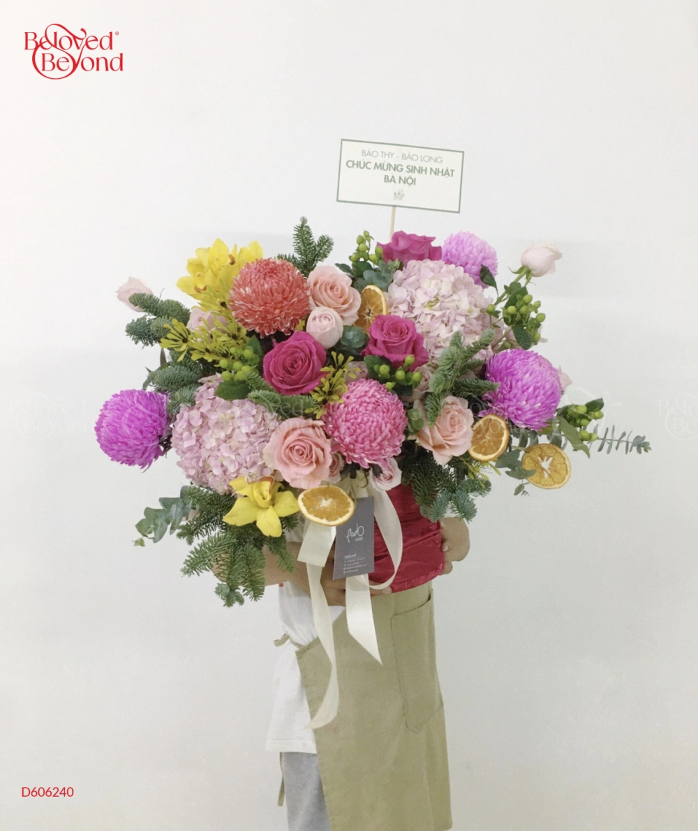 Hộp Vải Mix Tú Cầu Tone Pastel - belovedbeyond.com