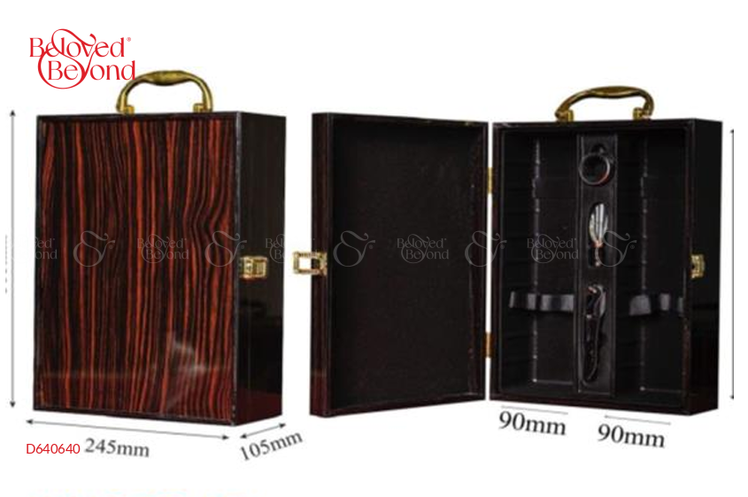 Hợp Sơn Mài Đôi Vân Gỗ - belovedbeyond.com