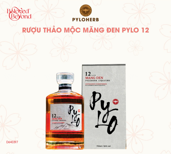 Quà Tết 2026 - Rượu Thảo Mộc Măng Đen Pylo 12 - belovedbeyond.com