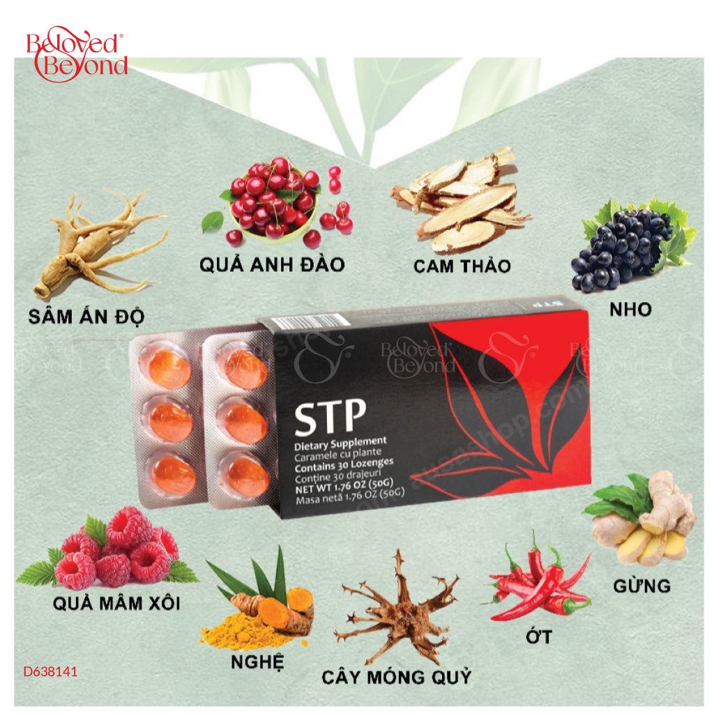 Kẹo Ngậm Tế Bào Gốc Stp – Giảm Viêm Khớp Aplgo - belovedbeyond.com