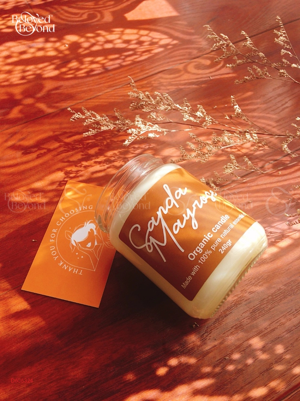 Sanda Mayrose – Nến Thơm - Hương Quế, Bạc Hà - belovedbeyond.com