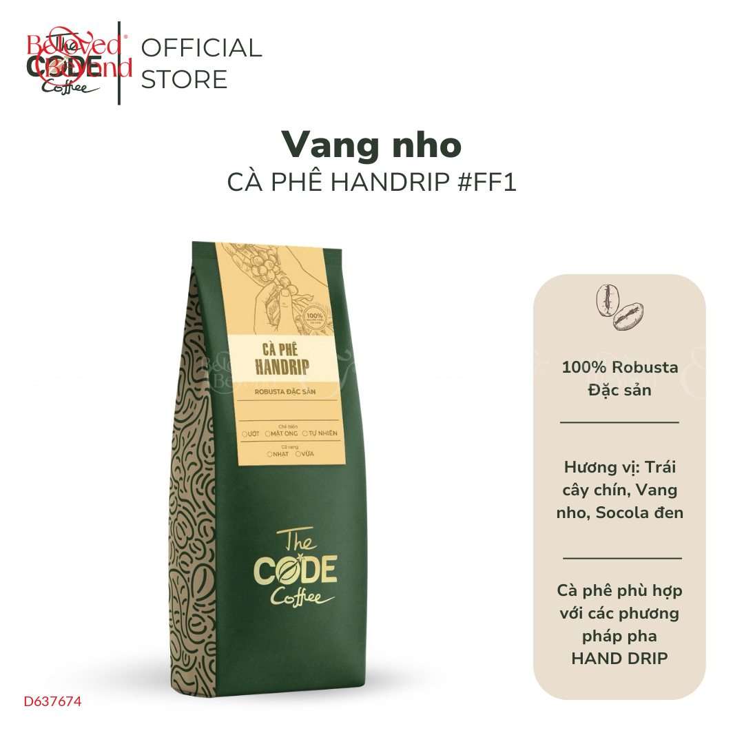 Cà Phê Fine Robusta Vị Vang Nho - belovedbeyond.com