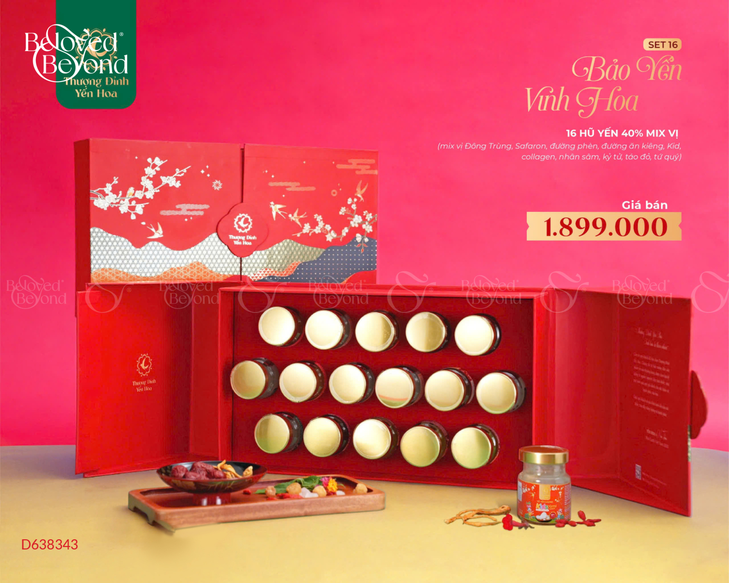 Hộp Quà Bảo Yến Vinh Hoa - belovedbeyond.com