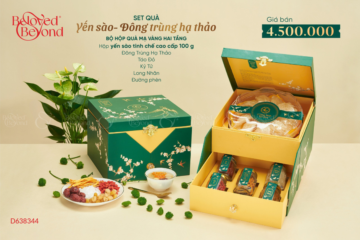 Hộp Quà Thượng Đỉnh Yến Hoa - belovedbeyond.com