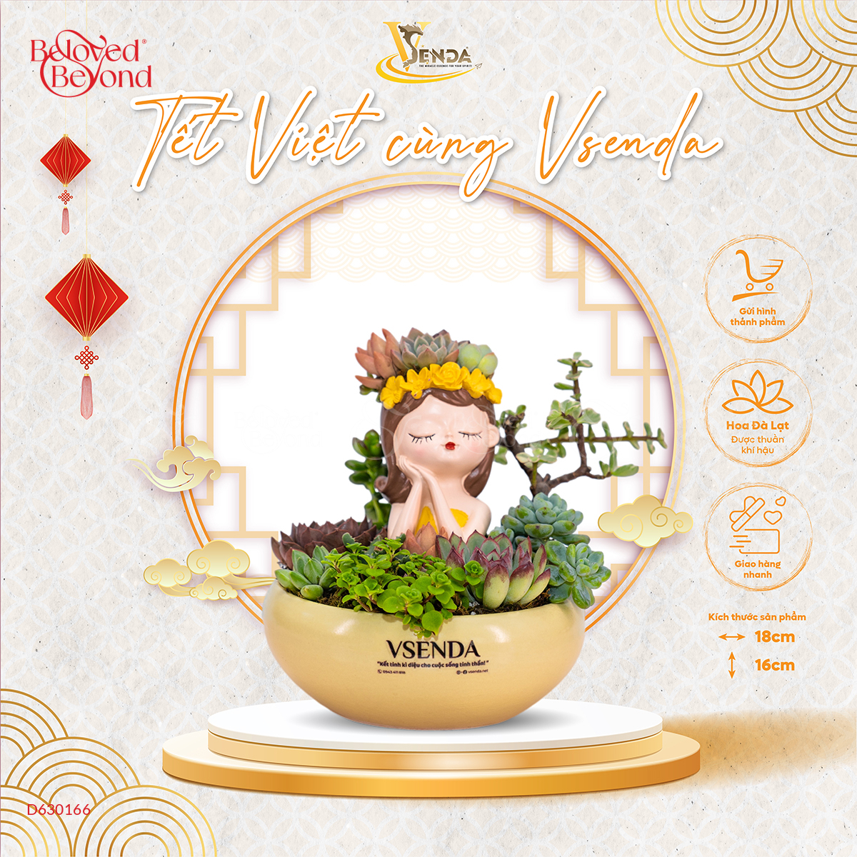 [Hoa Tươi, Chọn Lọc Kỹ] Đôi Ta_Chậu Sen Đá Cắm - belovedbeyond.com