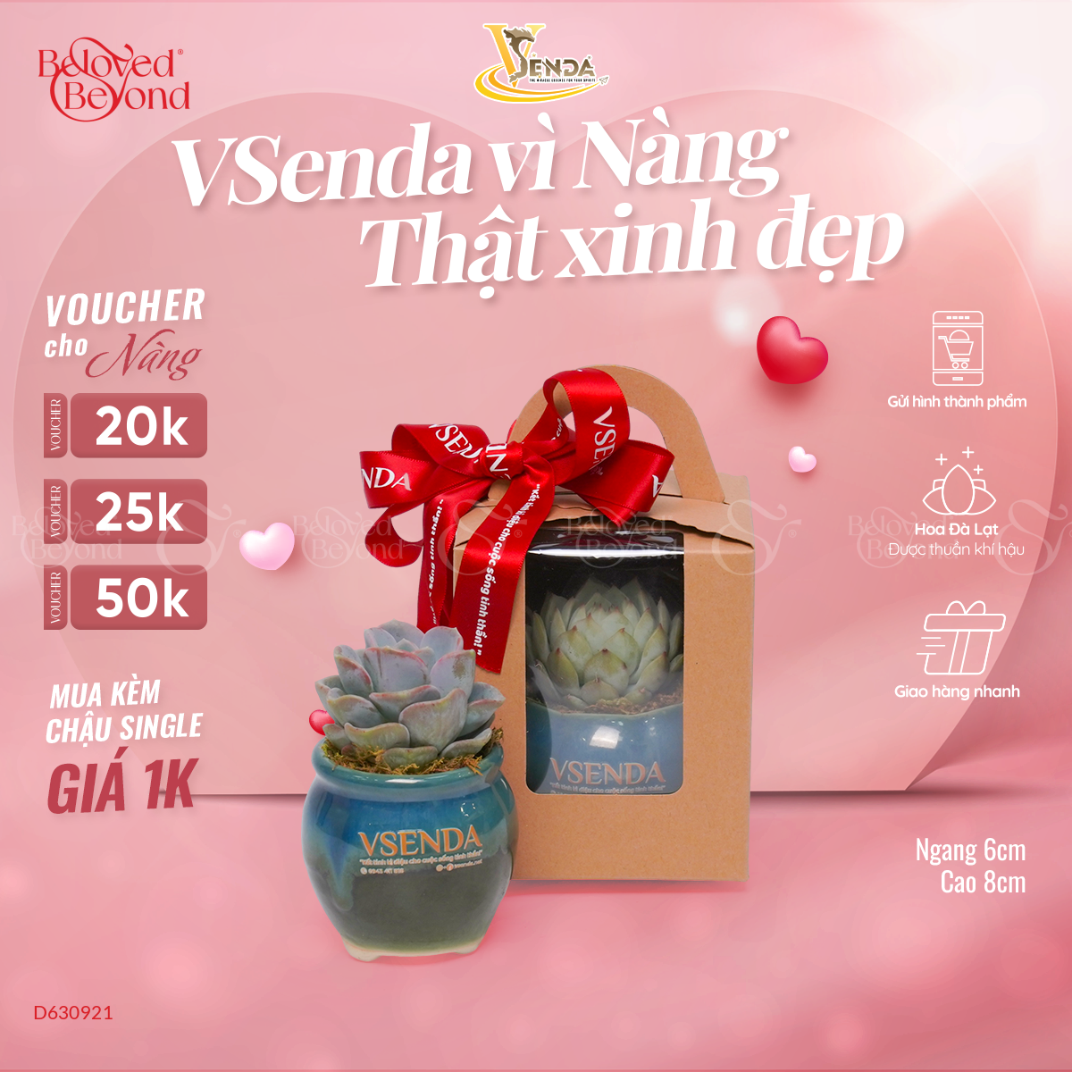 [Quà Tặng Doanh Nghiệp] Xinh_Món Quà Sen Đá - belovedbeyond.com