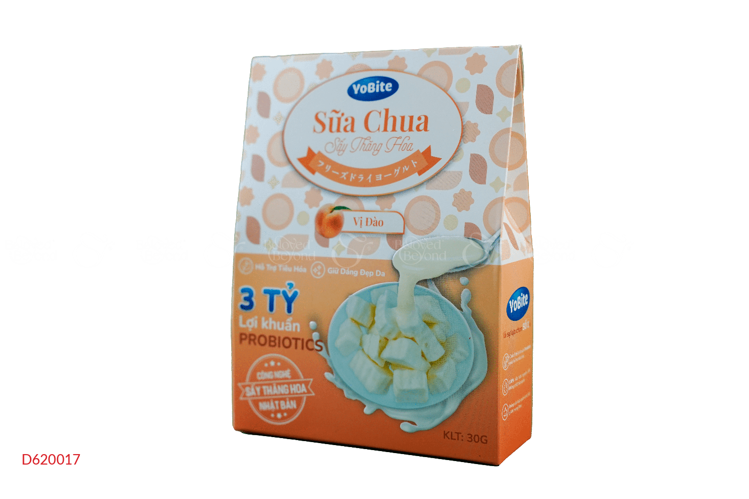 Sữa Chua Sấy Thăng Hoa Yobite - Vị Đào - belovedbeyond.com