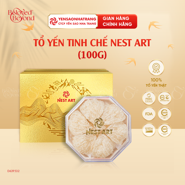 Tổ Yến Tinh Chế Thượng Hạng (Nest Art) 100Gr - belovedbeyond.com