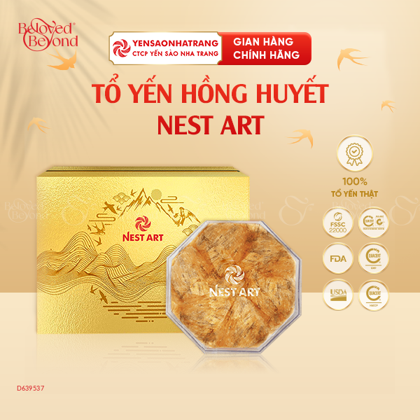 Tổ Yến Nguyên Tổ Hồng Huyết 100Gr - belovedbeyond.com