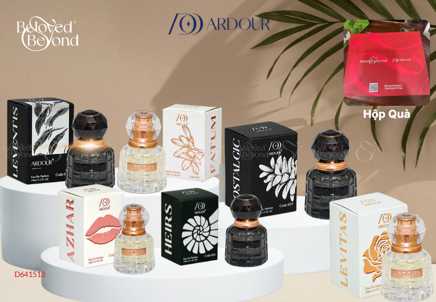 Combo 6 Chai Nước Hoa 10Ml Ardour - belovedbeyond.com