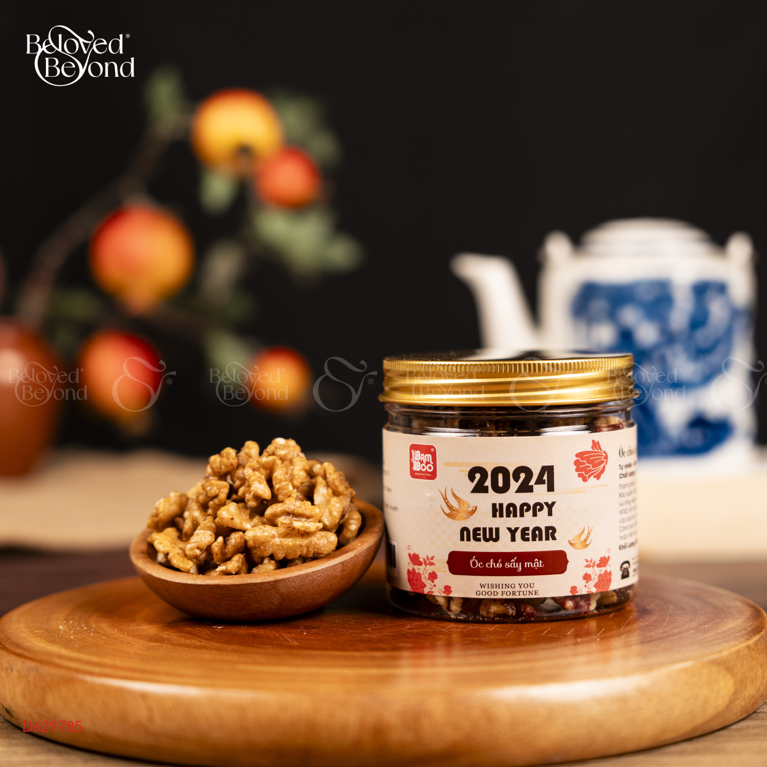 Hạt Óc Chó Dinh Dưỡng Tẩm Mật Hoa Dừa 200G -Bamboo - belovedbeyond.com