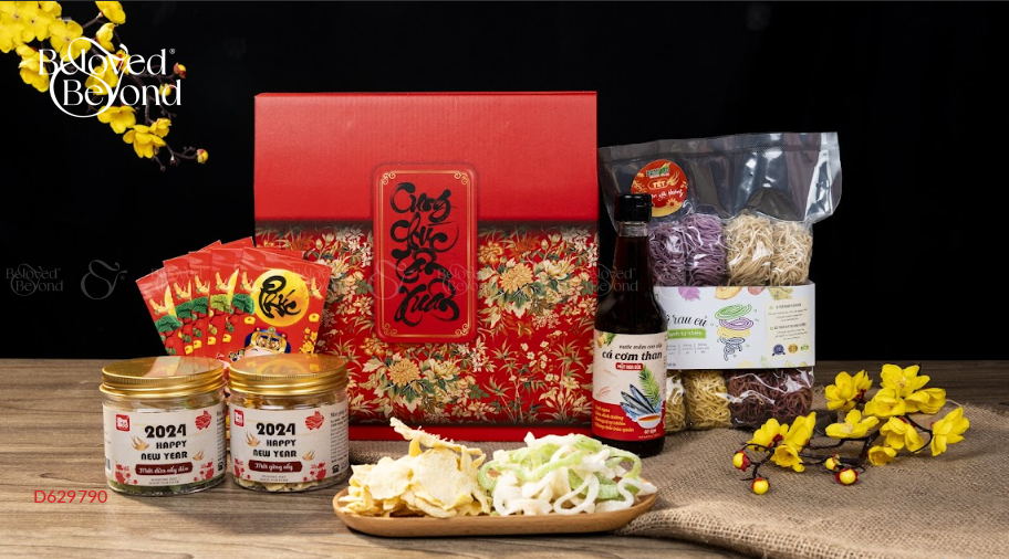 Hộp Quà Tết 2024 Cung Chúc Tân Xuân 2 - belovedbeyond.com