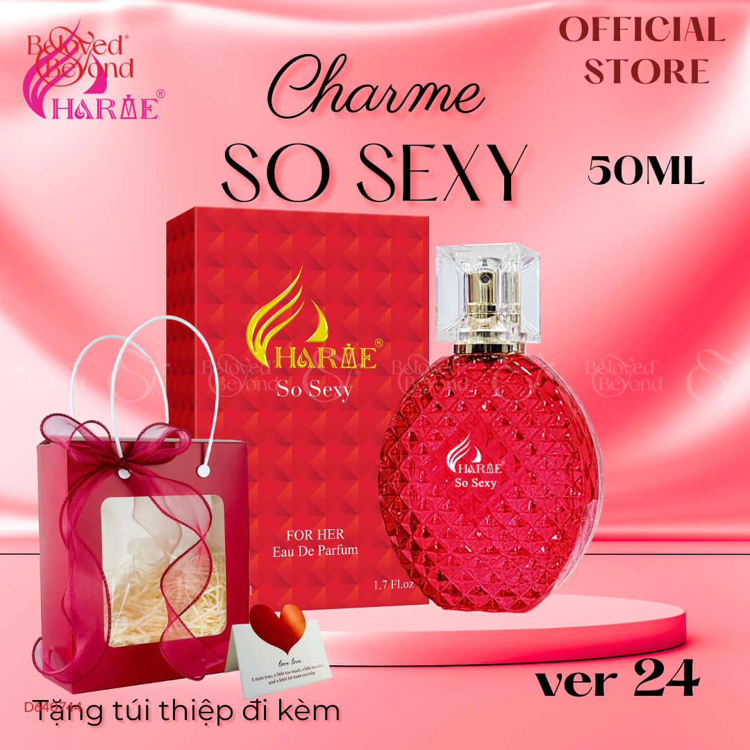 Nước Hoa Nữ Cao Cấp Charme So Sexy 50Ml - belovedbeyond.com