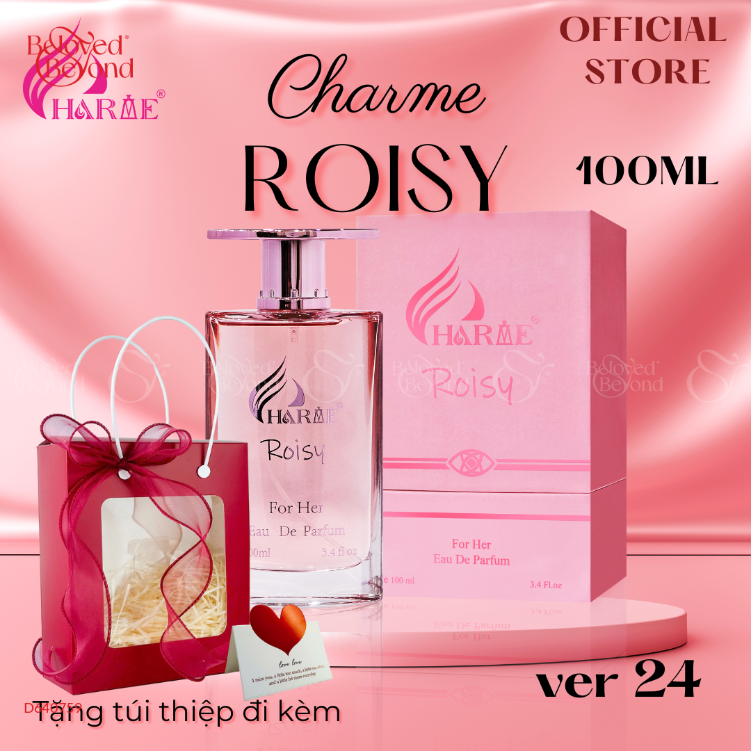Nước Hoa Nữ Cao Cấp Charme Roisy Ver24 100Ml - belovedbeyond.com