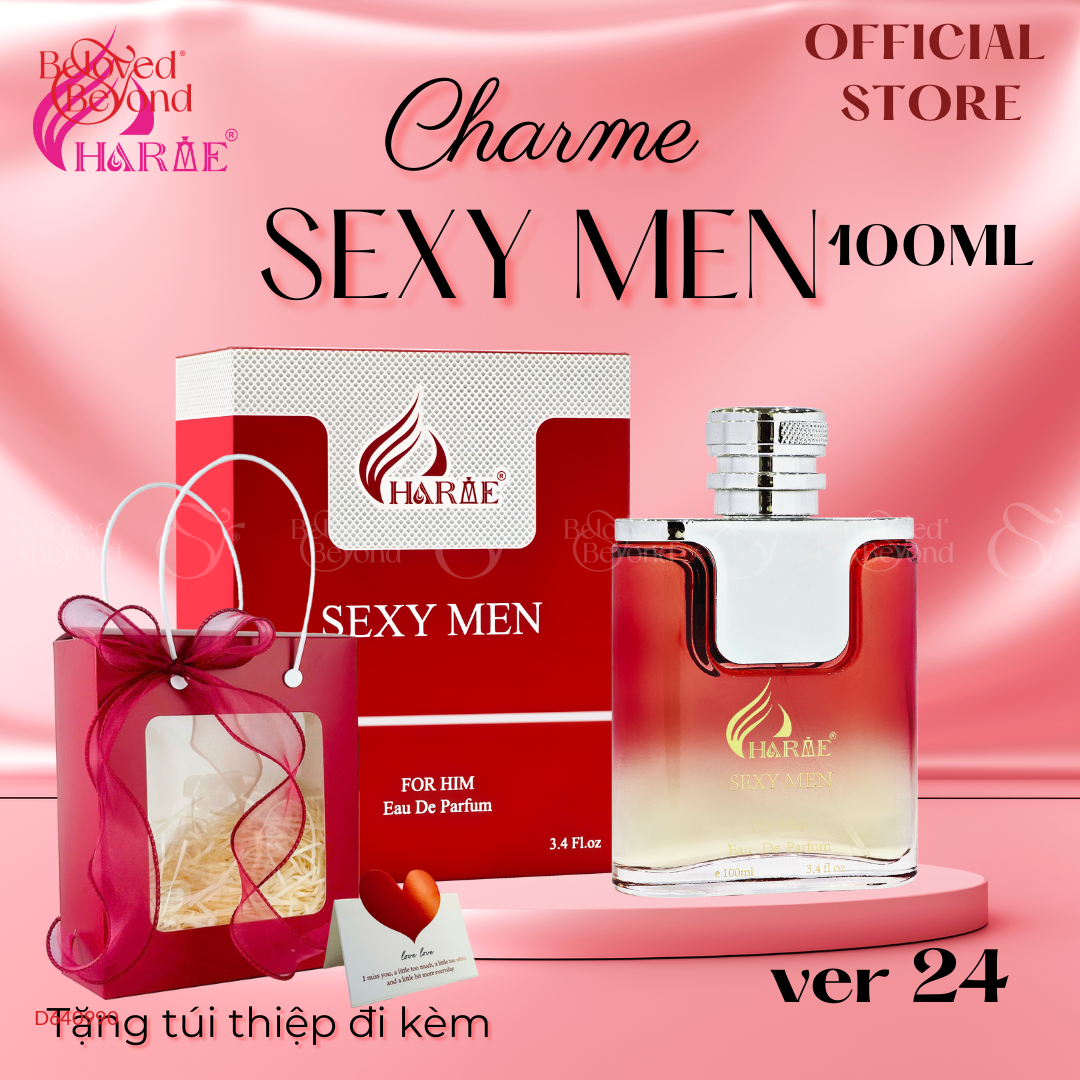Nước Hoa Nam Cao Cấp Charme Sexy Men Ver24 100Ml - belovedbeyond.com