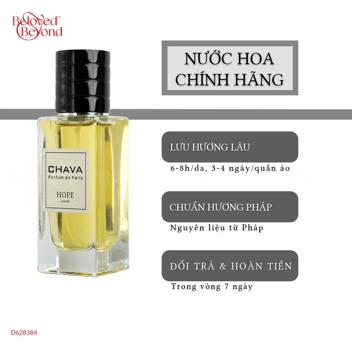 Nước Hoa Luxury Hope - Un - 50Ml - belovedbeyond.com