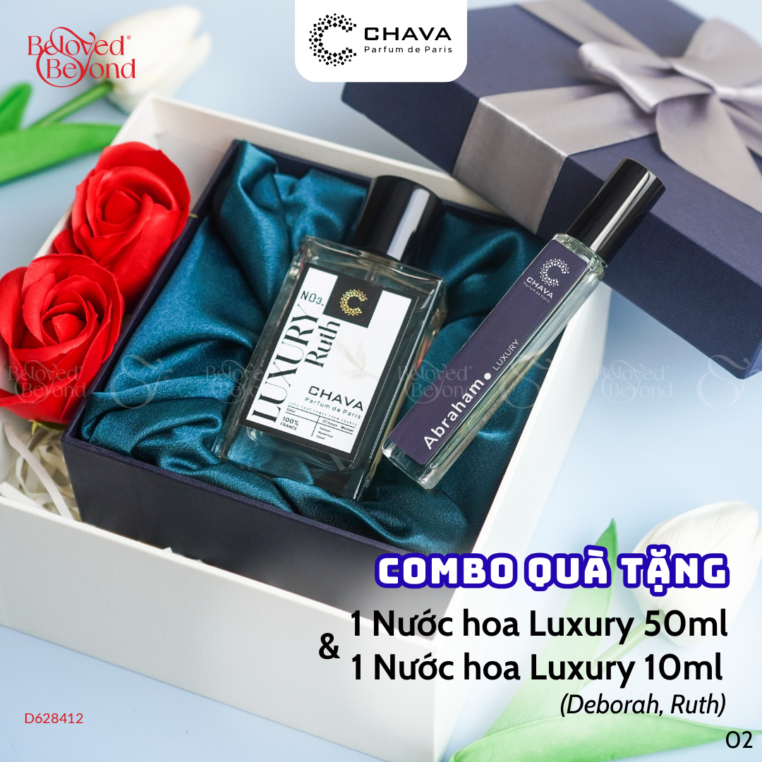 Combo Quà Tặng 1 Nước Hoa Luxury 50Ml(Ruth, Debora - belovedbeyond.com