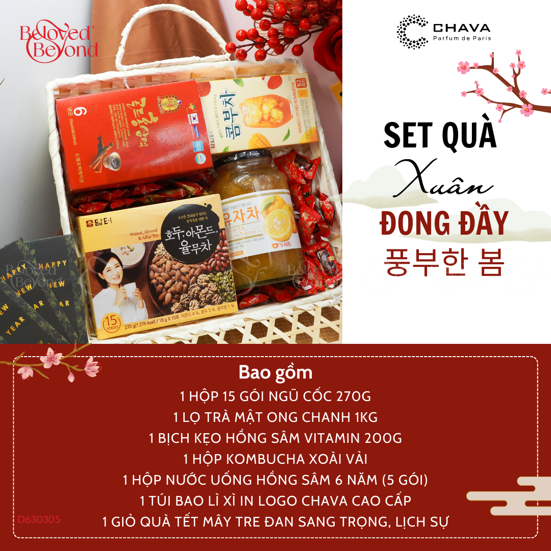 [Set Quà Tết Cao Cấp 2024] Xuân Đong Đầy - Quà Tết - belovedbeyond.com