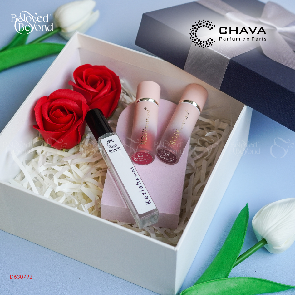 [Cbqt] 1 Nước Hoa Simple 10Ml + 2 Son Kem Rosy - belovedbeyond.com