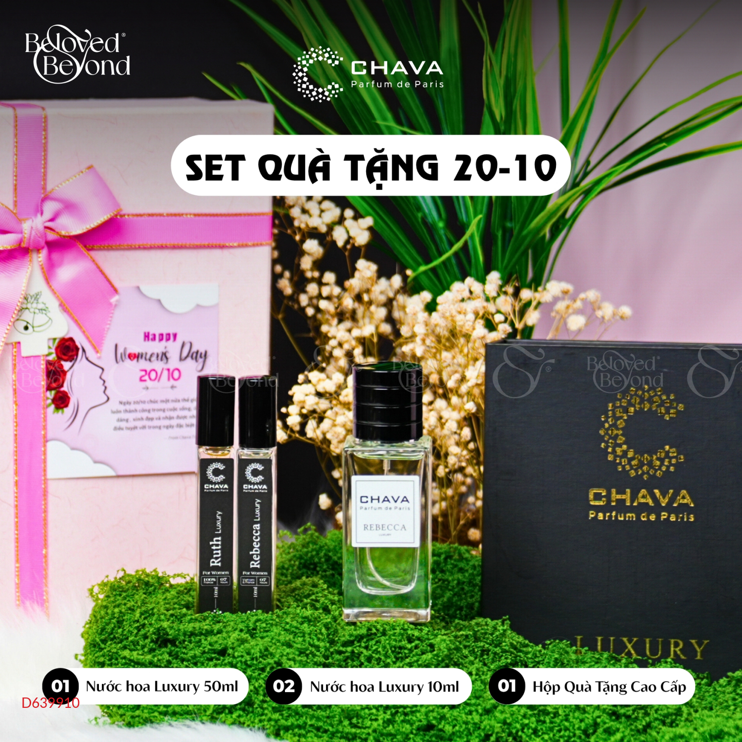 [Set Quà Tặng] 1 Luxury 50Ml + 2 Luxury 10Ml - belovedbeyond.com